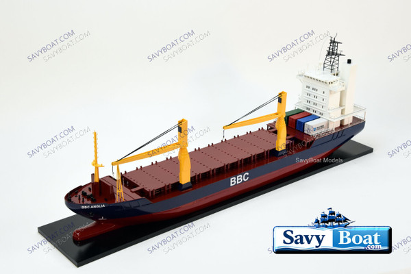 BBC BREAK BULK 1/87 CARGO SHIP WATERLINE