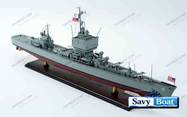 USS LONG BEACH (CNG-09) NUCLEAR DESTROYER Long Beach BS020 SAVY LOGO