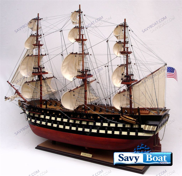 USS NORTH CAROLINA TALL SHIP (painted)