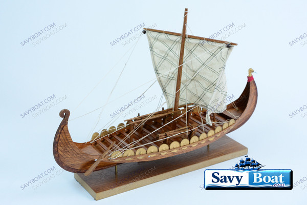 VIKING CLINKER BUILT ANCIENT SHIP