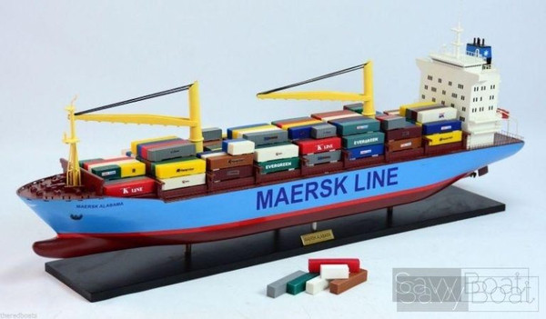 MAERSK ALABAMA N-SCALE CONTAINER SHIP