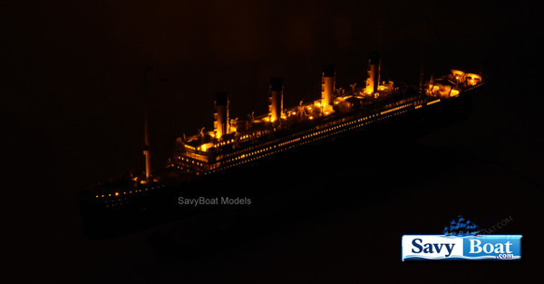 HMHS BRITANNIC LIGHTED HOSPITAL SHIP