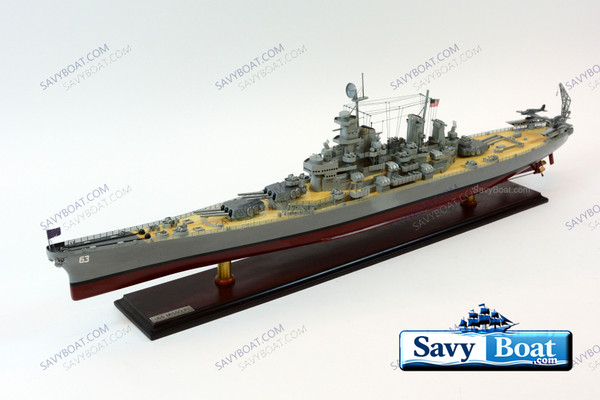USS MISSOURI BATTLESHIP (BB-63)