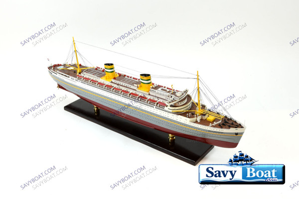 SS NIEUW AMSTERDAM DUTCH OCEAN LINER  (GRAY)