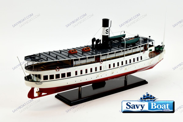 SALTJON ship 31" fully built wood model with stand