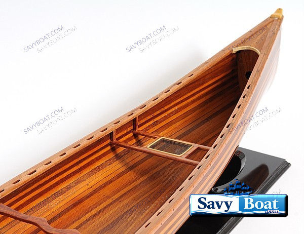CANADIAN CEDAR STRIP MOAT CANOE 31