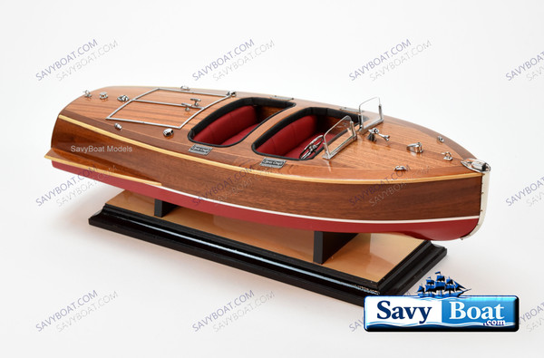 CHRIS CRAFT BARREL BACK 21" SPEED BOAT