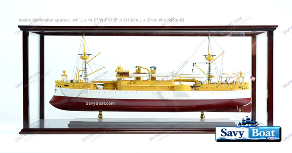 44" SHIP MODEL  DISPLAY CASE