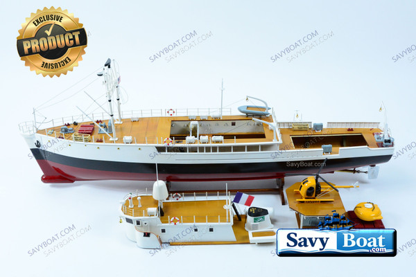 RV CALYPSO LIGHTED RC  RESEARCH SHIP