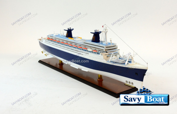 SS NORWAY LIGHTED CRUISE SHIP WH