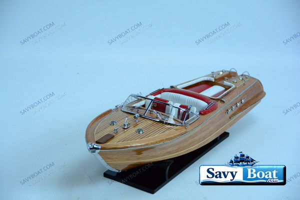 RIVA AQUARAMA LARGE 27" NTRL RED  CLASSIC  RUNABOUT