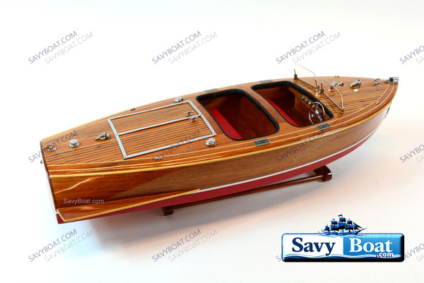 CHRIS CRAFT BARREL BACK 27" RC READY SPEED BOAT