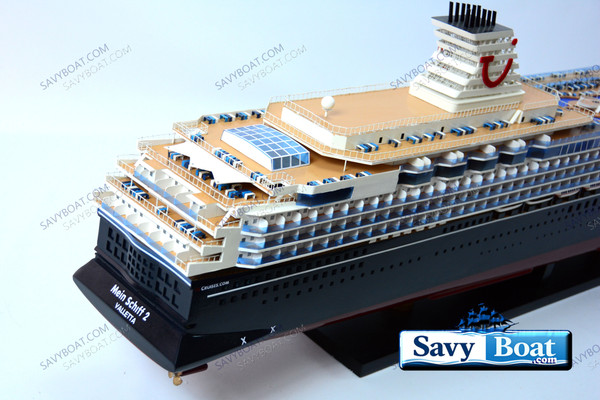 LARGE MEIN SCHIFF 2  LIGHTED CRUISE SHIP