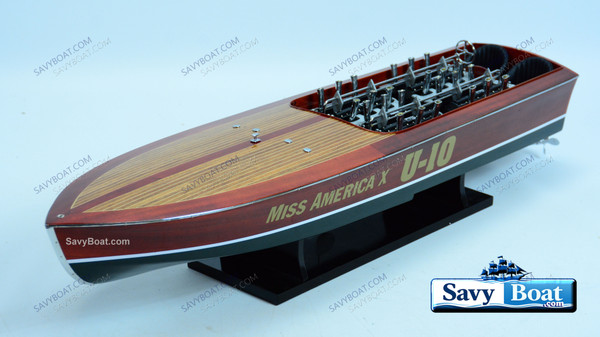 GAR WOOD'S MISS AMERICA X RACE BOAT