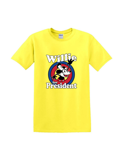 STEAMBOAT WILLIE FOR PRESIDENT T-SHIRT