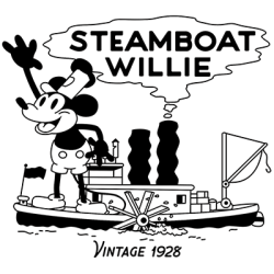 STEAMBOAT WILLIE VINTAGE NAUTICAL T-SHIRT