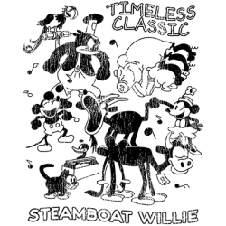 STEAMBOAT WILLIE TIMELESS CLASSIC T-SHIRT