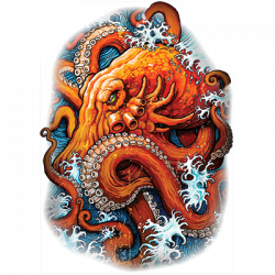 OCTOPUS WAVES T-SHIRT