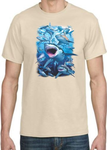 SHARK HUNTING CLUB T-SHIRT