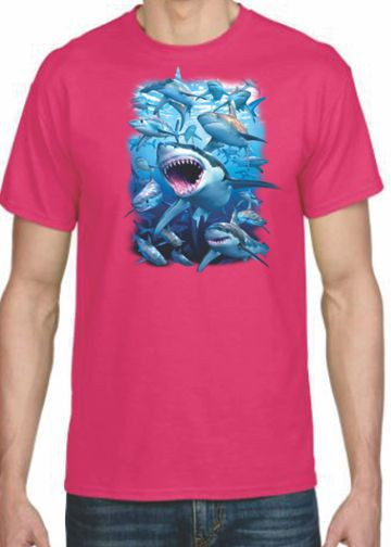 SHARK HUNTING CLUB T-SHIRT