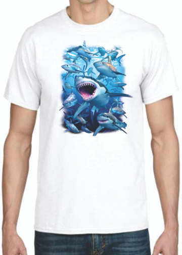 SHARK HUNTING CLUB T-SHIRT