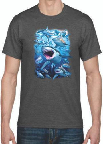 SHARK HUNTING CLUB T-SHIRT