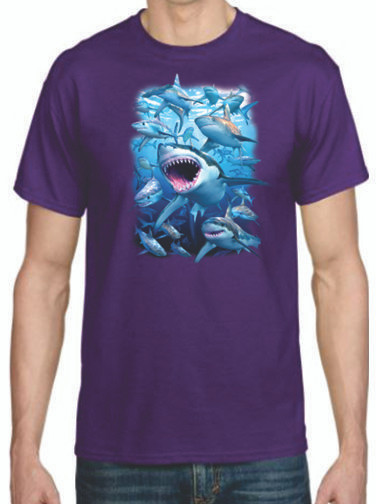 SHARK HUNTING CLUB T-SHIRT