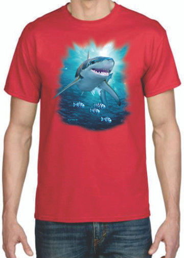 HUNTING SHARK T-SHIRT
