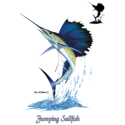 JUMPING SAILFISH T-SHIRT