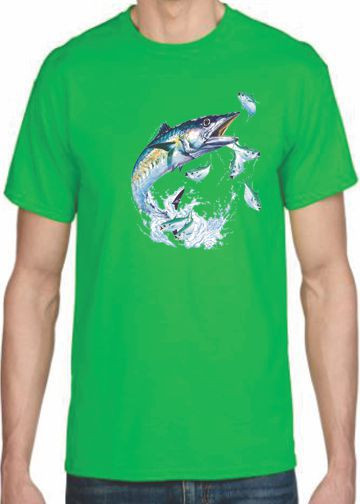 KINGFISH JUMPING  T-SHIRT
