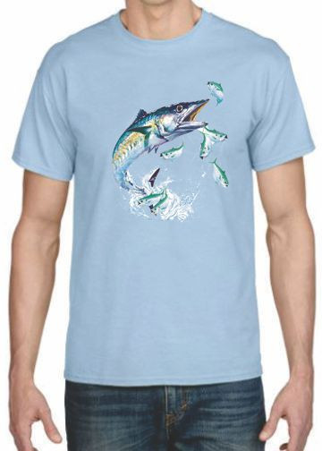KINGFISH JUMPING  T-SHIRT