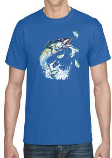 KINGFISH JUMPING  T-SHIRT
