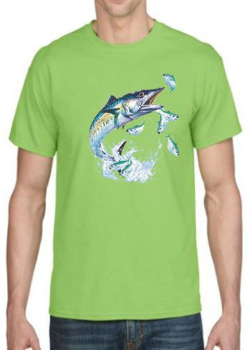 KINGFISH JUMPING  T-SHIRT