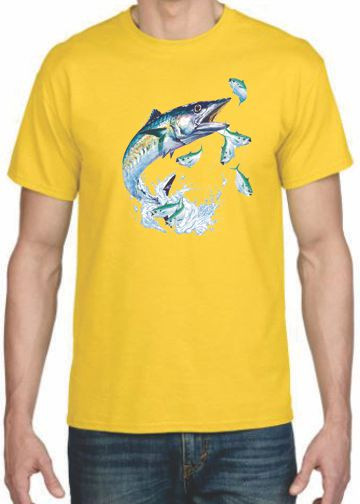KINGFISH JUMPING  T-SHIRT