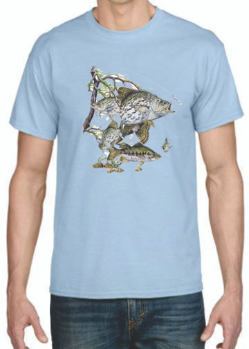 CRAPY FISH FISHING T-SHIRT