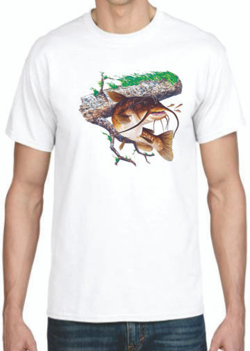 CATFISH FRESH WATER FISH T-SHIRT