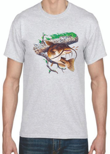 CATFISH FRESH WATER FISH T-SHIRT