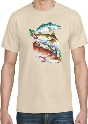 INSHORE SLAM TROUT  T-SHIRT