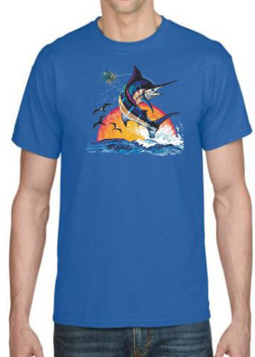 JUMPING MARLIN T-SHIRT