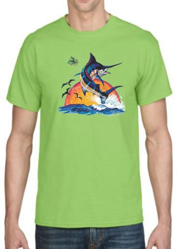 JUMPING MARLIN T-SHIRT