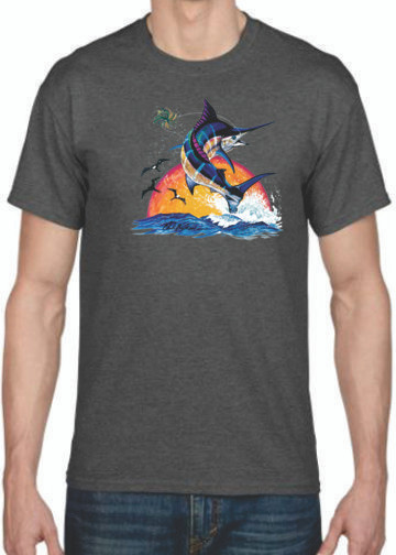 JUMPING MARLIN T-SHIRT
