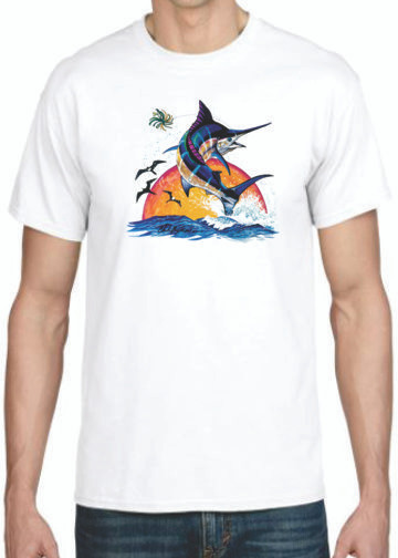 JUMPING MARLIN T-SHIRT