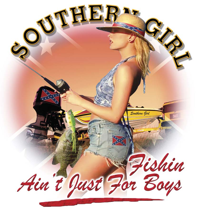 SOURTHERN GIRLS FISHING T-SHIRT