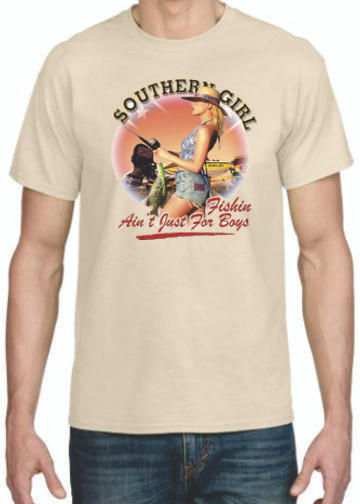 SOURTHERN GIRLS FISHING T-SHIRT