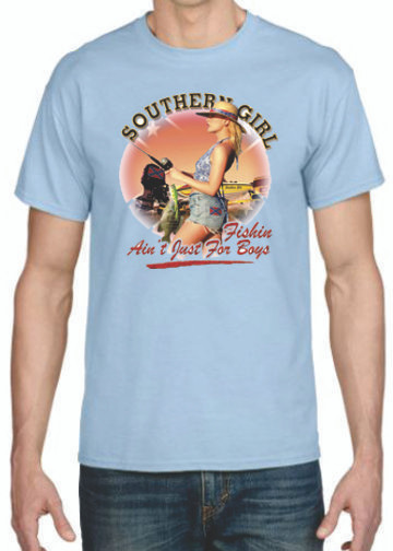 SOURTHERN GIRLS FISHING T-SHIRT