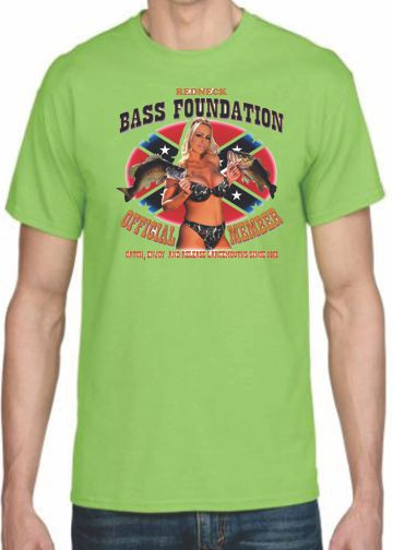 BASS FOUNDATION REDNECK FISHING T-SHIRT