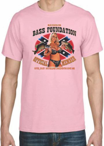 BASS FOUNDATION REDNECK FISHING T-SHIRT