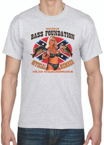BASS FOUNDATION REDNECK FISHING T-SHIRT