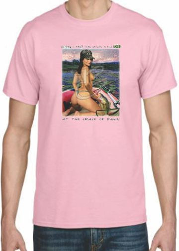 BASS FISHING SEXY BIKINI FISHING T-SHIRT