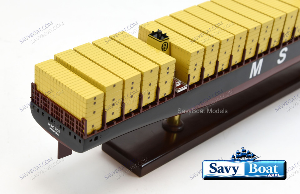 MSC ZOE CONTAINER SHIP CT041 SAVY LOGO